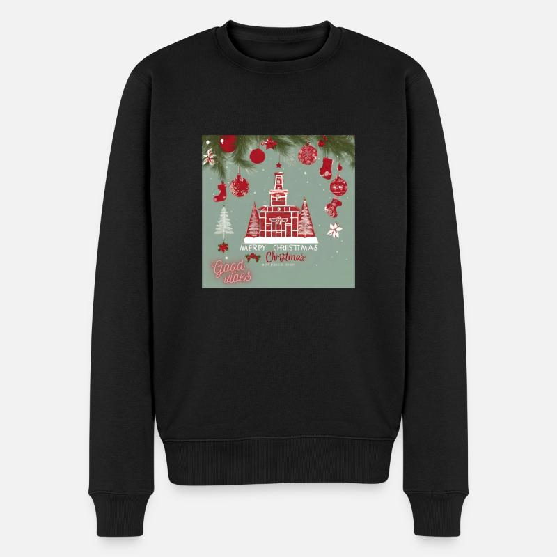 Design de Noël - Pull Premium bio Homme - noir