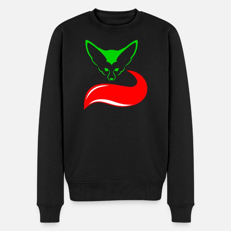 Le Fennec - Pull Premium bio Homme - noir