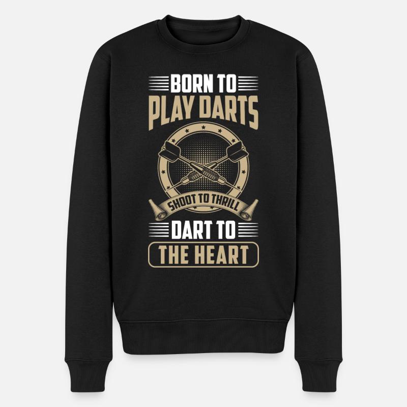 Jeu de fléchettes Bullseye Darter - Pull Premium bio Homme - noir