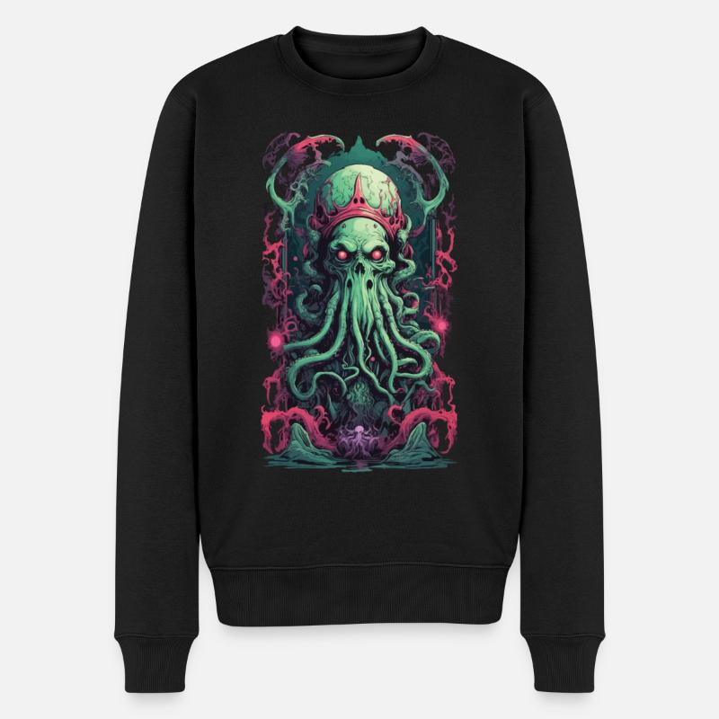 Démons roi Underworld gothique occulte Design - Pull Premium bio Homme - noir