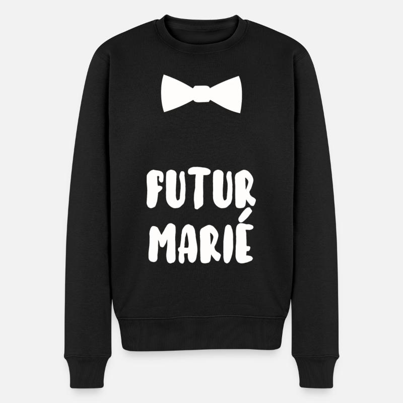 Futur marié - Pull Premium bio Homme - noir