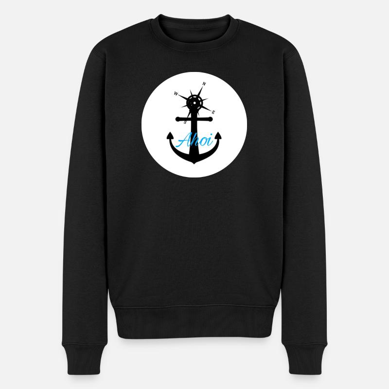 Ohé - Pull Premium bio Homme - noir