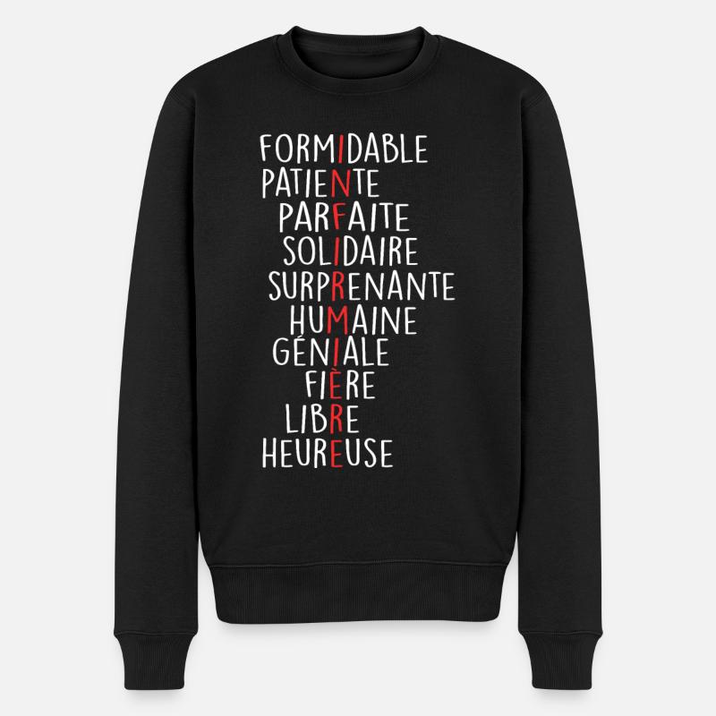 Définition infirmière - Pull Premium bio Homme - noir