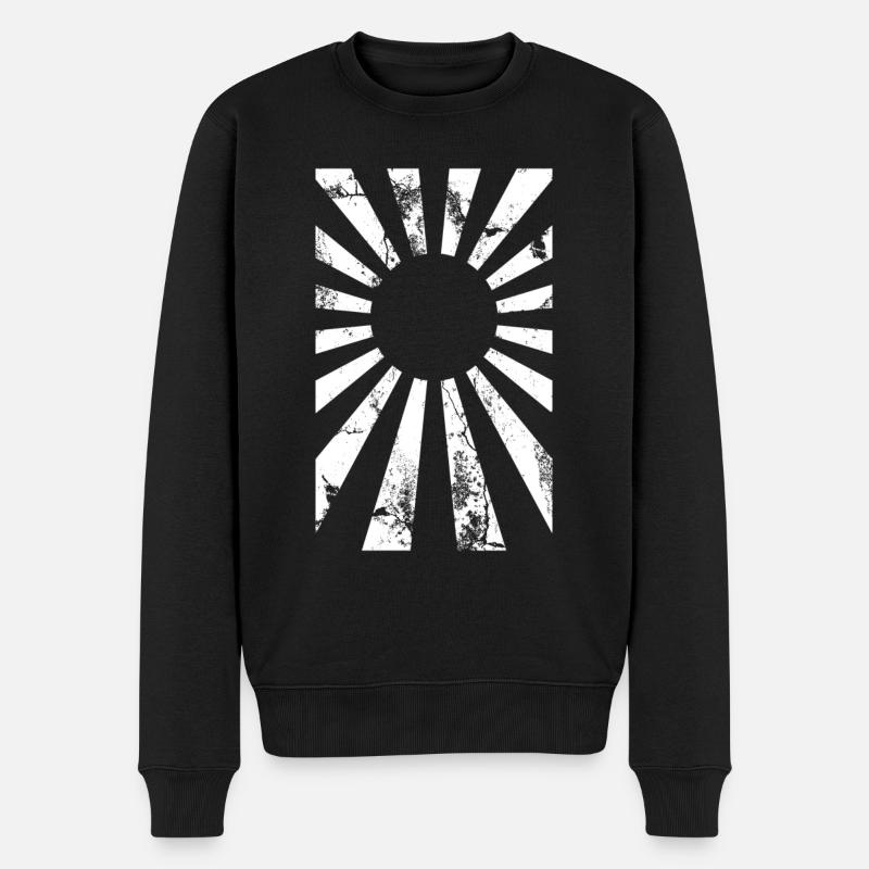 Drapeau Japon - Pull Premium bio Homme - noir