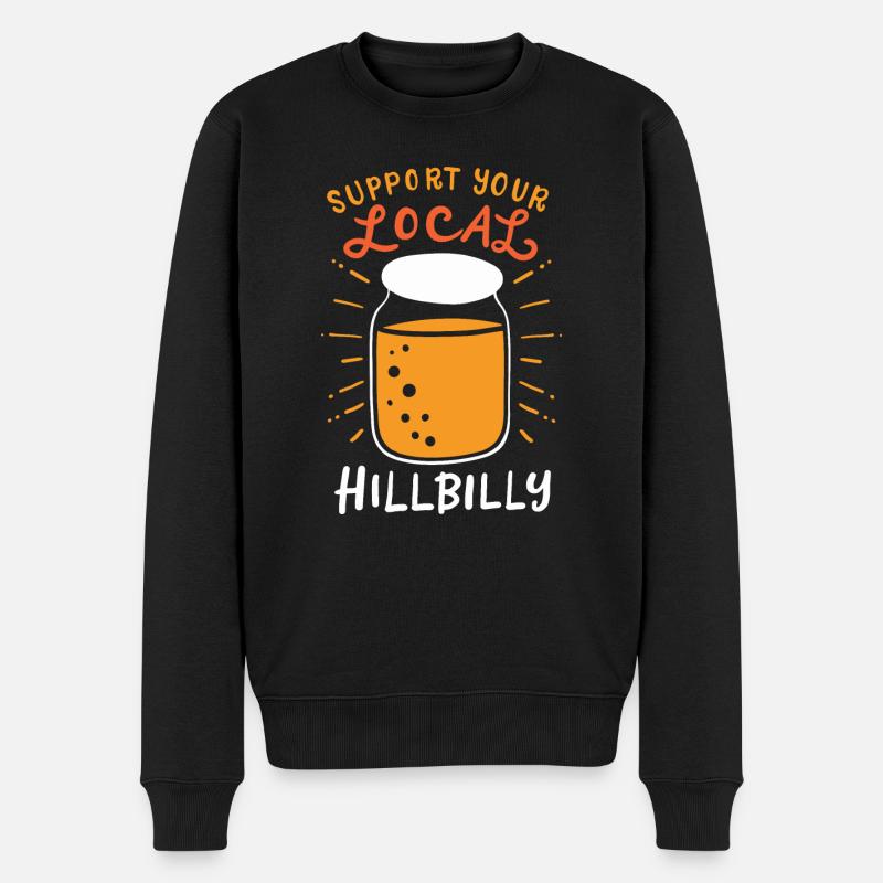 Support Your Local Hillbilly - Pull Premium bio Homme - noir