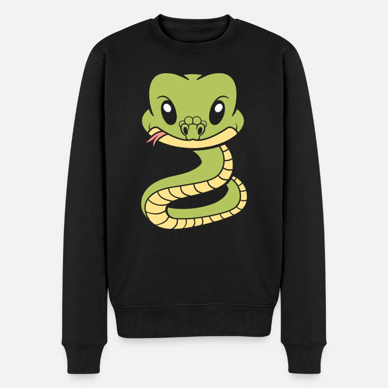 cobra - Pull Premium bio Homme - noir