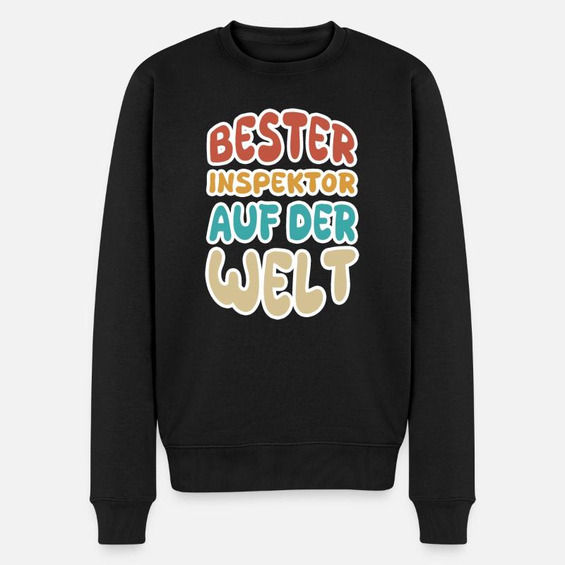 Inspecteur - Pull Premium bio Homme - noir