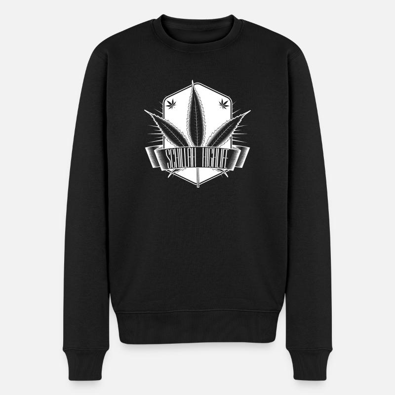 Schillah - Highlife Blanc 02 - Pull Premium bio Homme - noir