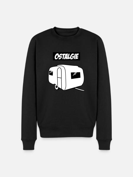 Ostalgie QEK junior - Pull Premium bio Homme - noir