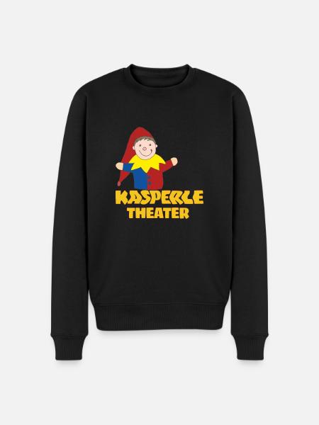 KASPERLE THEATER - Männer Premium Bio Pullover - Schwarz