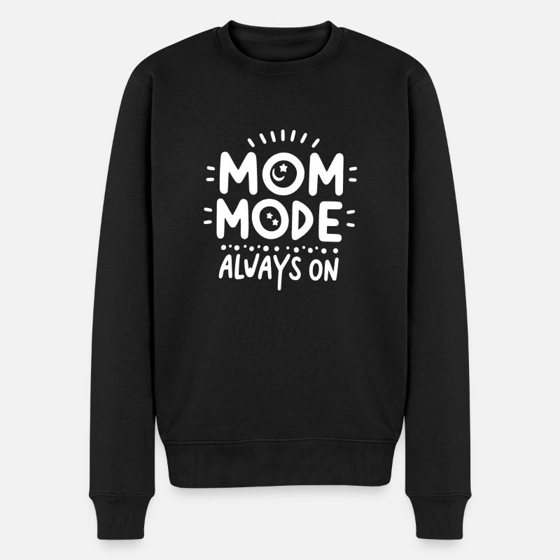 Mode maman toujours activé - Pull Premium bio Homme - noir