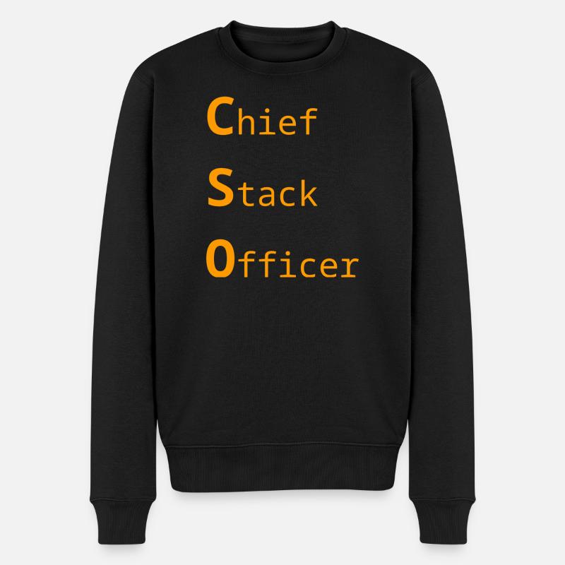 Chief Stack Officer - T-Shirt - Pull Premium bio Homme - noir