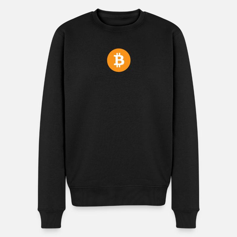 Bitcoin Bitcoin Bitcoin - Pull Premium bio Homme - noir