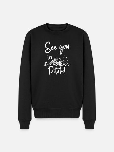 Pitztal Skiing Tyrol Snowboarding Austria - Men's Premium Organic Jumper - black