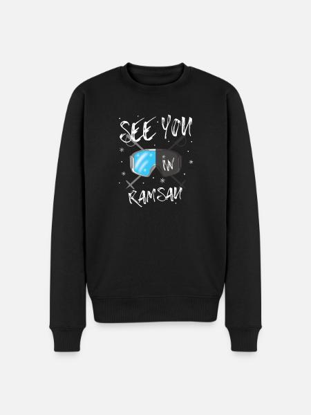 Ramsau Ski Mountain Snowboard - Pull Premium bio Homme - noir