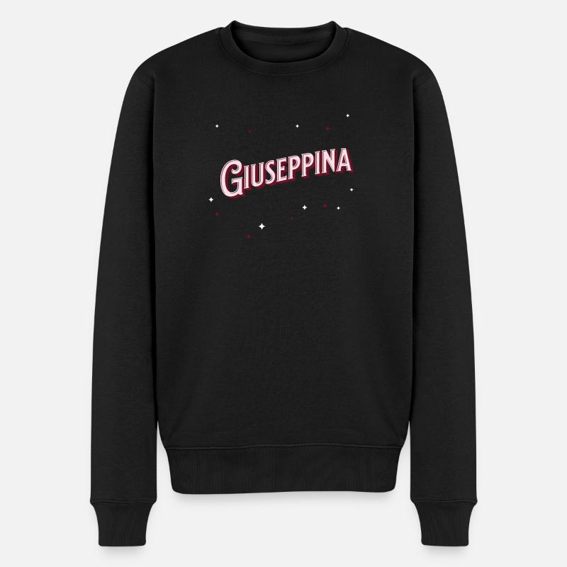 Nom Giuseppina personnalisé - Pull Premium bio Homme - noir