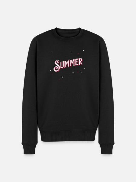 Buzzer names personalized - Men's Premium Organic Jumper - black