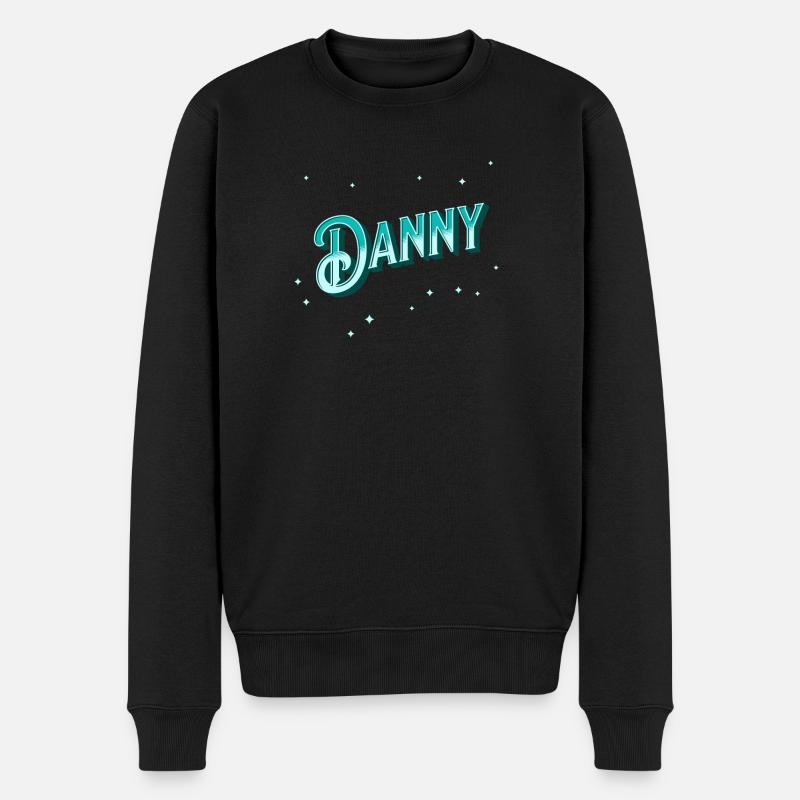 Nom de Danny personnalisé - Pull Premium bio Homme - noir