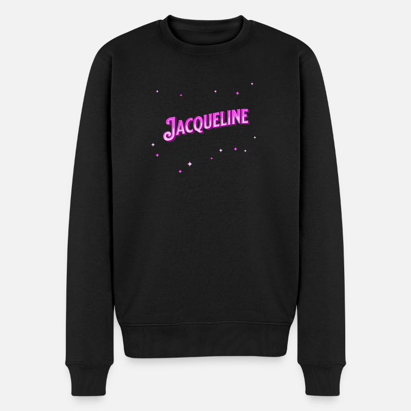 Nom Jacqueline personnalisé - Pull Premium bio Homme - noir