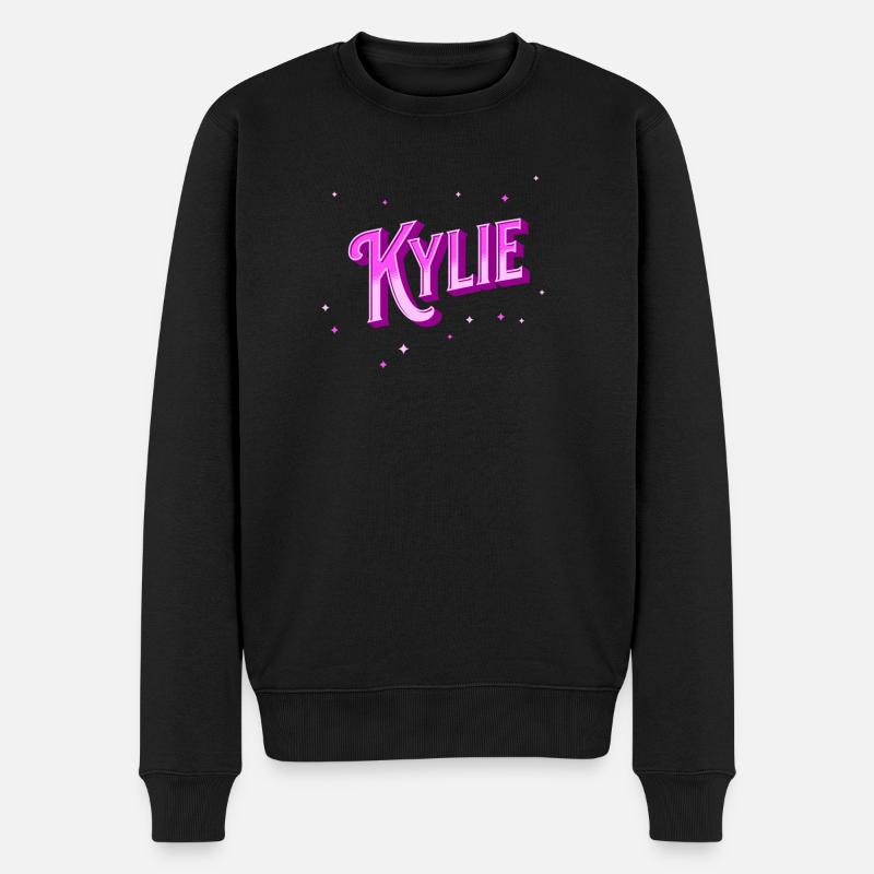 Nom Kylie personnalisé - Pull Premium bio Homme - noir