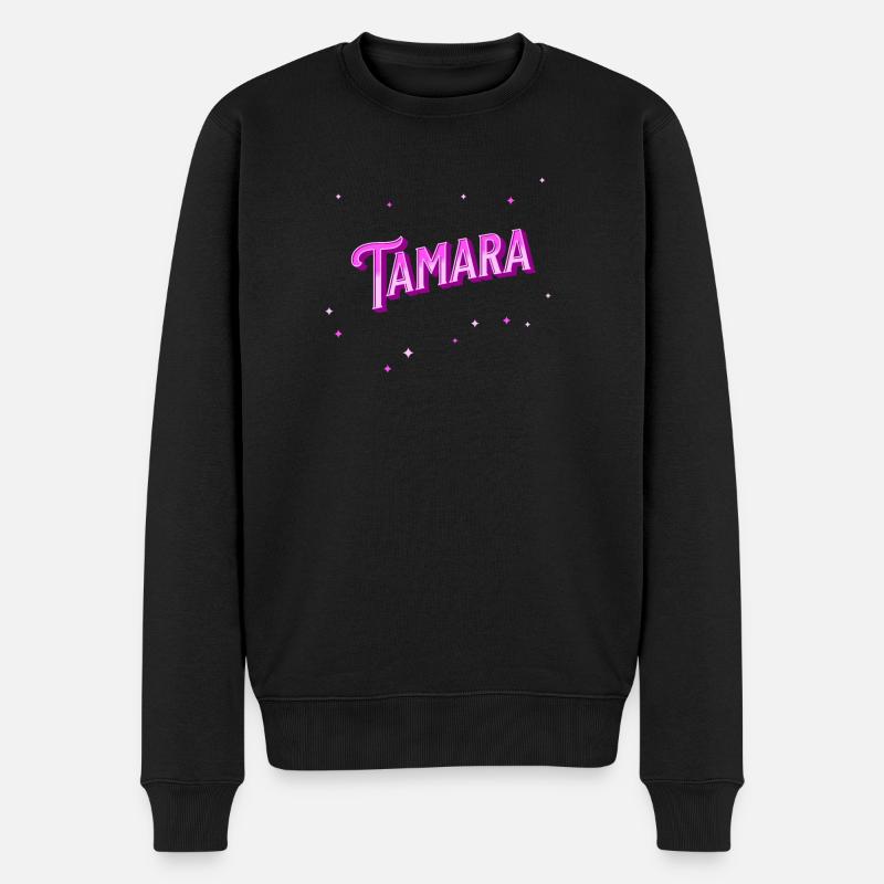 Nom Tamara personnalisé - Pull Premium bio Homme - noir
