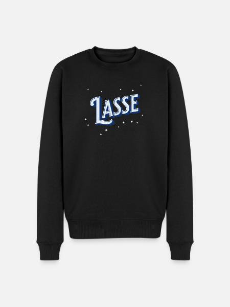 Let names personalized - Men's Premium Organic Jumper - black