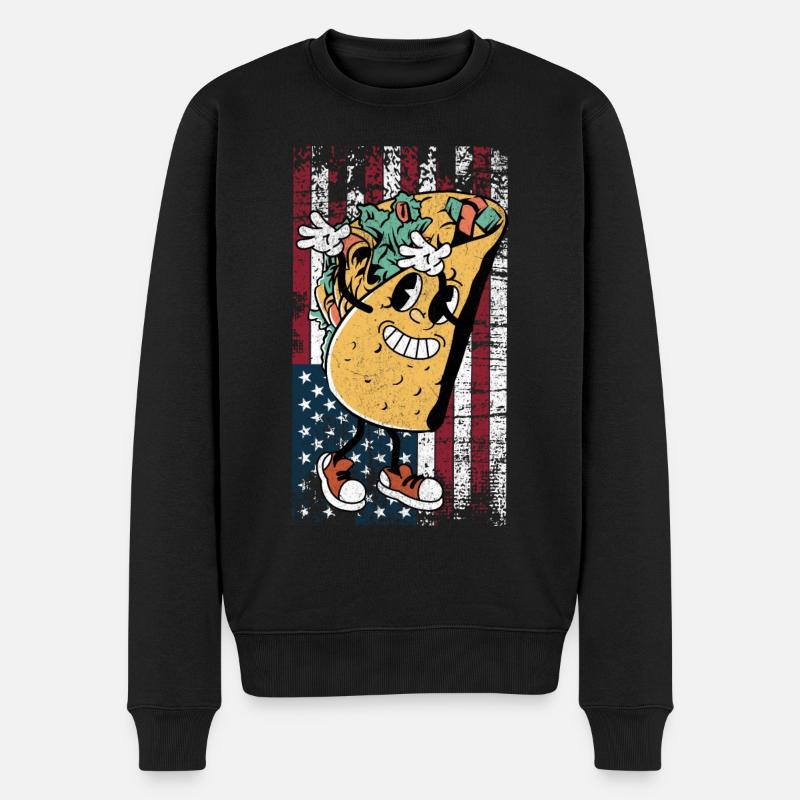 Taco - Pull Premium bio Homme - noir