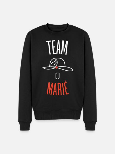 Team du Marié - Pull Premium bio Homme - noir