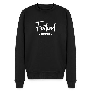 Party Crew Tenue Toast d’événement pour les festivals - Pull Premium bio Homme - noir - Devant - Nico (187cm)