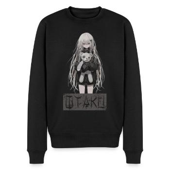 Anime teen otaku manga japan kawaii - Männer Premium Bio Pullover - Schwarz - Vorne - Nico (187cm)