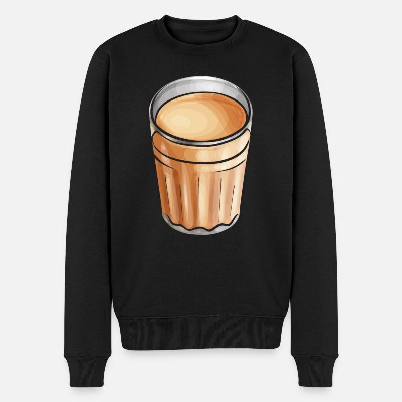 Thé Chai Masala Chai - Pull Premium bio Homme - noir