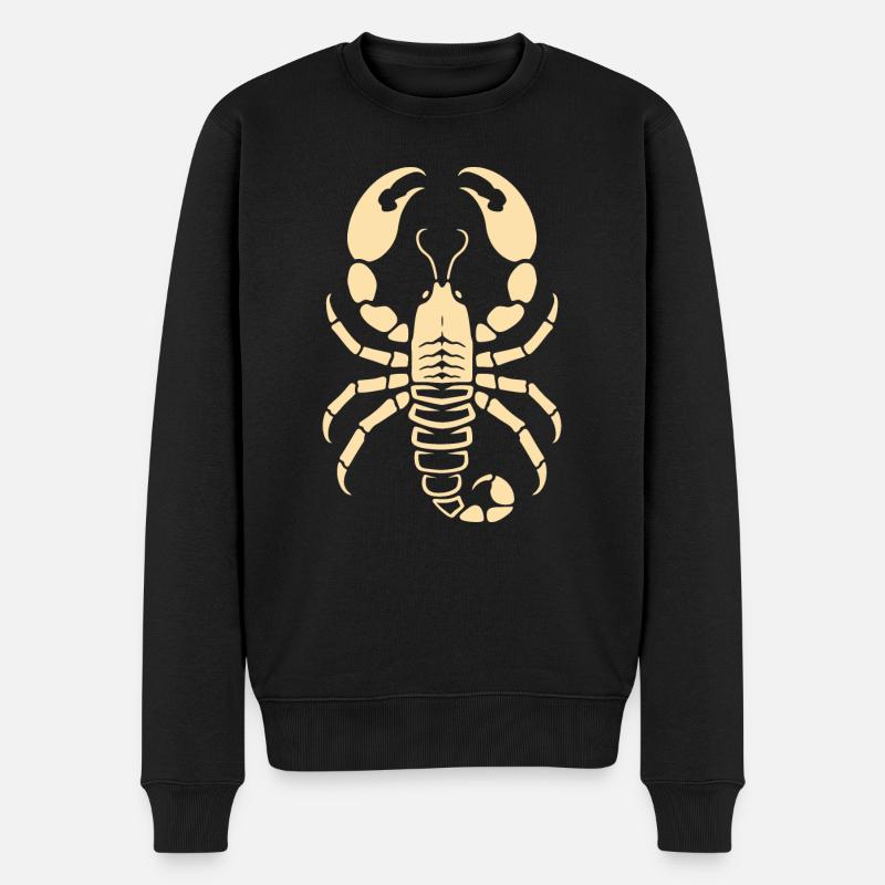 scorpion - Pull Premium bio Homme - noir