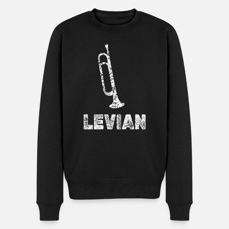 Lévian - Pull Premium bio Homme - noir