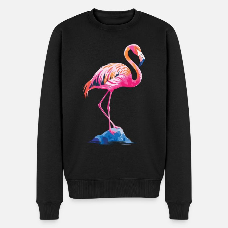 Flamant - Pull Premium bio Homme - noir