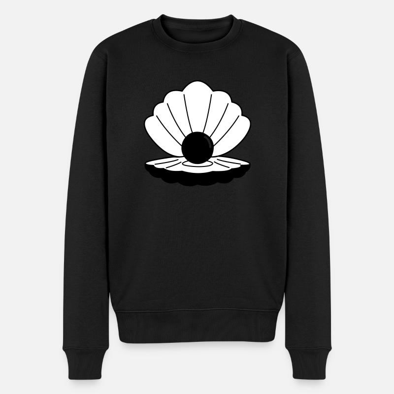 coquille 02 - Pull Premium bio Homme - noir