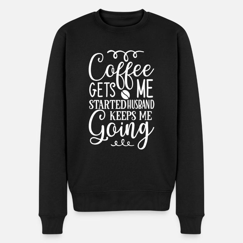 Marié - Pull Premium bio Homme - noir