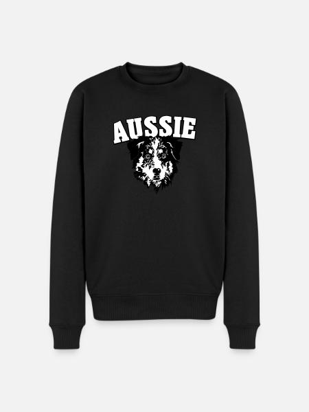The Aussie! - Men's Premium Organic Jumper - black