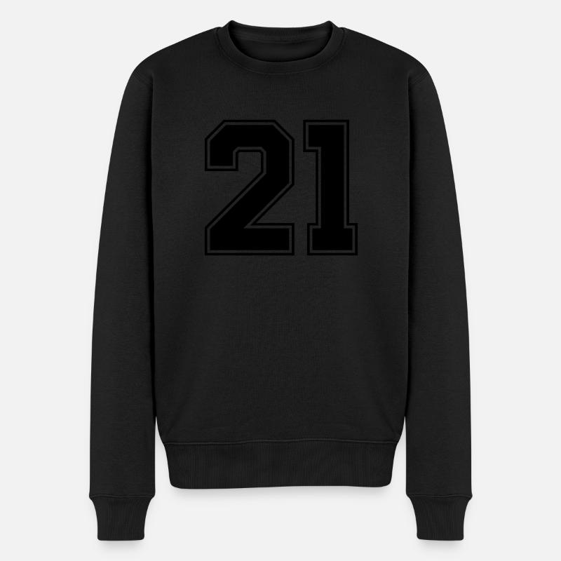 21 - Pull Premium bio Homme - noir