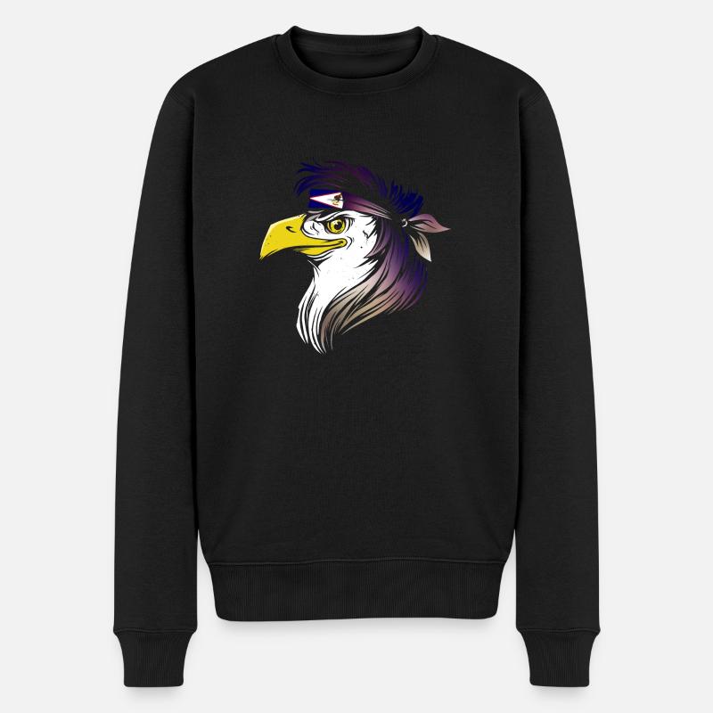 Amerikanisch-Samoa - Männer Premium Bio Pullover - Schwarz