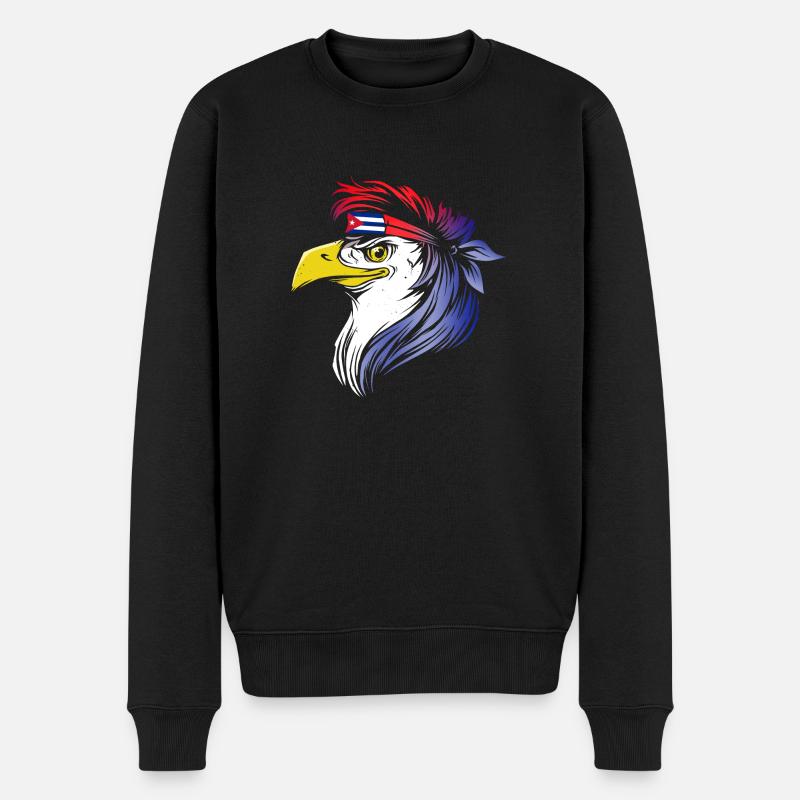 Cuba - Pull Premium bio Homme - noir