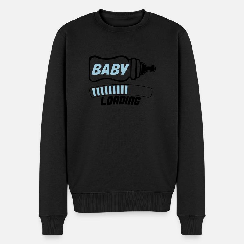 chargement de bébé 2 - Pull Premium bio Homme - noir