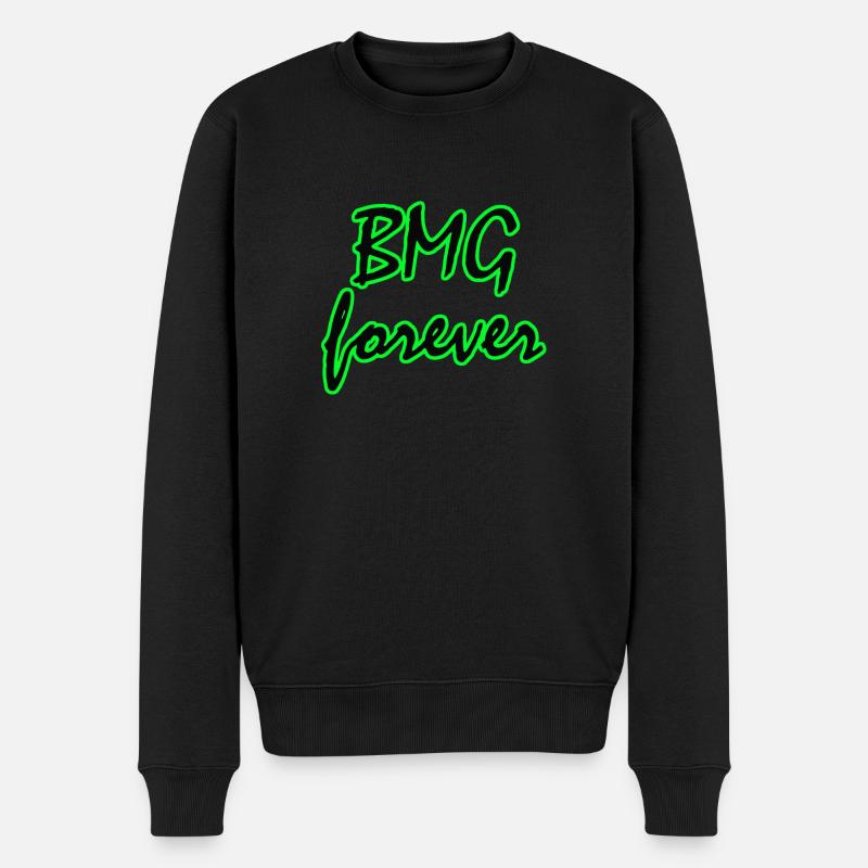 BMG forever - Männer Premium Bio Pullover - Schwarz