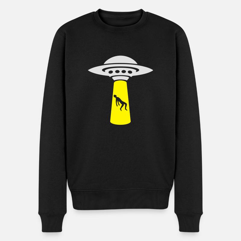 Alien Evolution - Men's Premium Organic Jumper - black