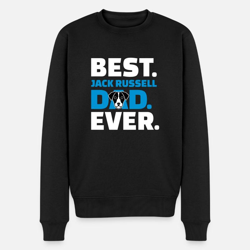 Jack Russell - Pull Premium bio Homme - noir