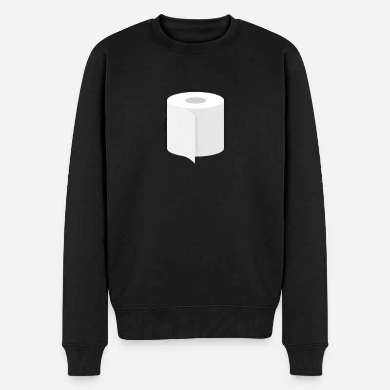 L’amour du PQ - Pull Premium bio Homme - noir