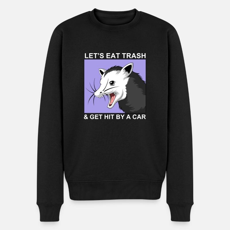 opossum (opossum) - Pull Premium bio Homme - noir
