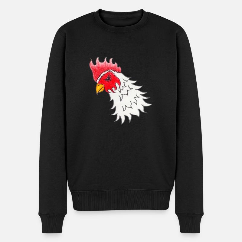 Coq - Pull Premium bio Homme - noir