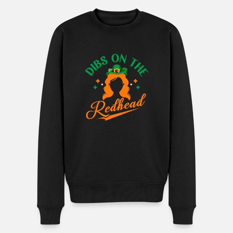 Dibs Sur La Rousse - Pull Premium bio Homme - noir