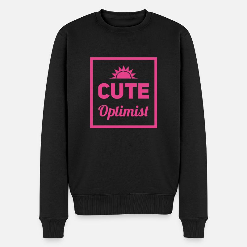 Sprüche BABY - Männer Premium Bio Pullover - Schwarz