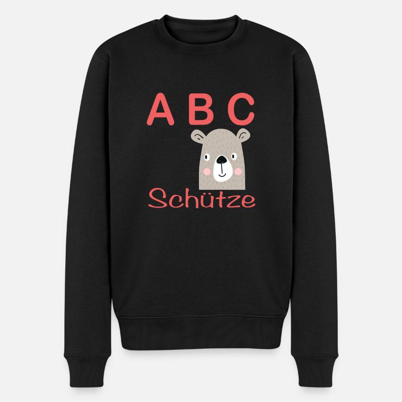 ABC-Schütze mit Hund - Männer Premium Bio Pullover - Schwarz